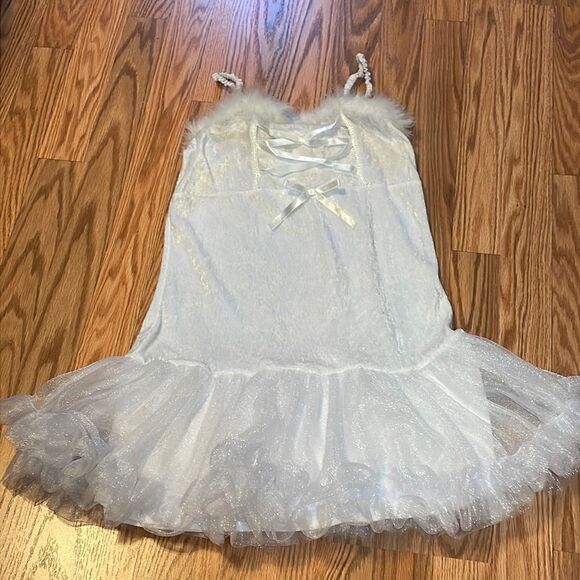 Spirit Halloween white corset style dress,  angel, bride, fairy, XS/S - Picture 1 of 7